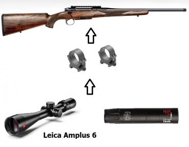 Heym SR 30 Allranger + ZF Leica - Komplettpaket